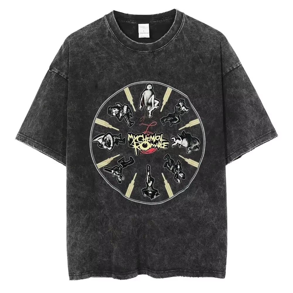 My Chemical Romance Summer Oversized T-Shirt Men s Women s Washed Cotton Punk Emo Rock Short Sleeve Fashion Tops Tee 3XL
My Chemical Romance Summer Oversized T-Shirt Men s Women s Washed Cotton Punk Emo Rock Short Sleeve Fashion Tops Tee 3XL