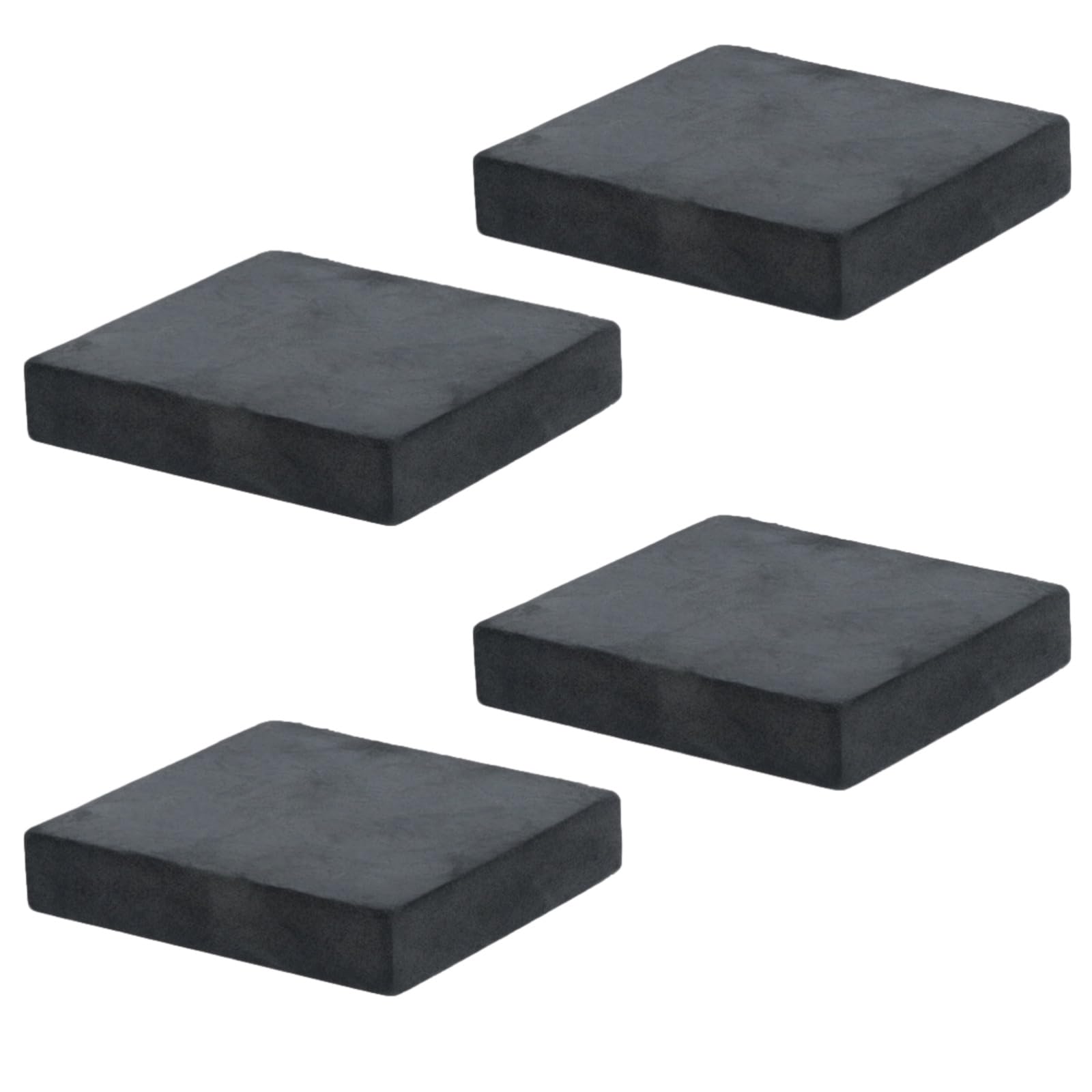 Rubonarie Rubber Blocks, Set of 4, Non-Slip, Cushioning, Scratch-Resistant (Black, 50x50x10mm)
Rubonarie Rubber Blocks, Set of 4, Non-Slip, Cushioning, Scratch-Resistant (Black, 50x50x10mm)