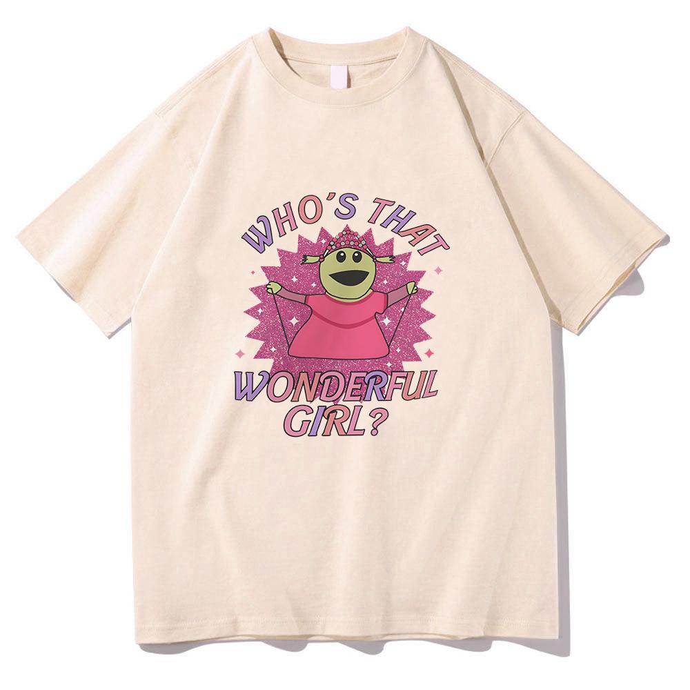 Nanalan Who s That Wonderful Girl Tshirts Soft Comfortable Short Sleeve Tee-shirt Kawaii Graphic Printing T-shirt Cotton Girls 4XL
Nanalan Who s That Wonderful Girl Tshirts Soft Comfortable Short Sleeve Tee-shirt Kawaii Graphic Printing T-shirt Cotton Girls 4XL