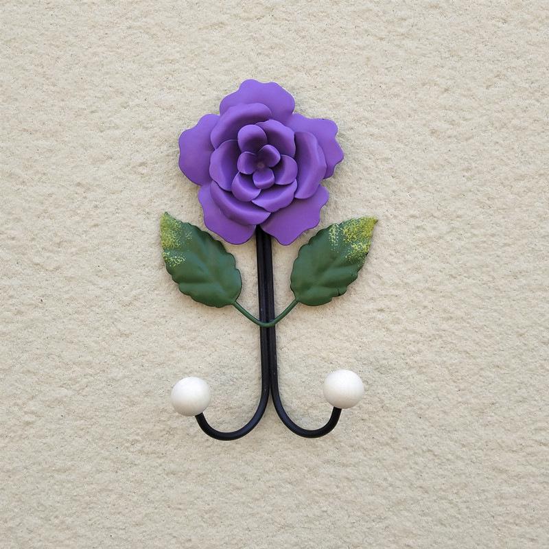 2 Pcs Creative Rose Flower Porch Door Key Hooks Iron Racks Wall Mounted Clothes Rack Coat Hangers Home Storage Hooks
2 Pcs Creative Rose Flower Porch Door Key Hooks Iron Racks Wall Mounted Clothes Rack Coat Hangers Home Storage Hooks