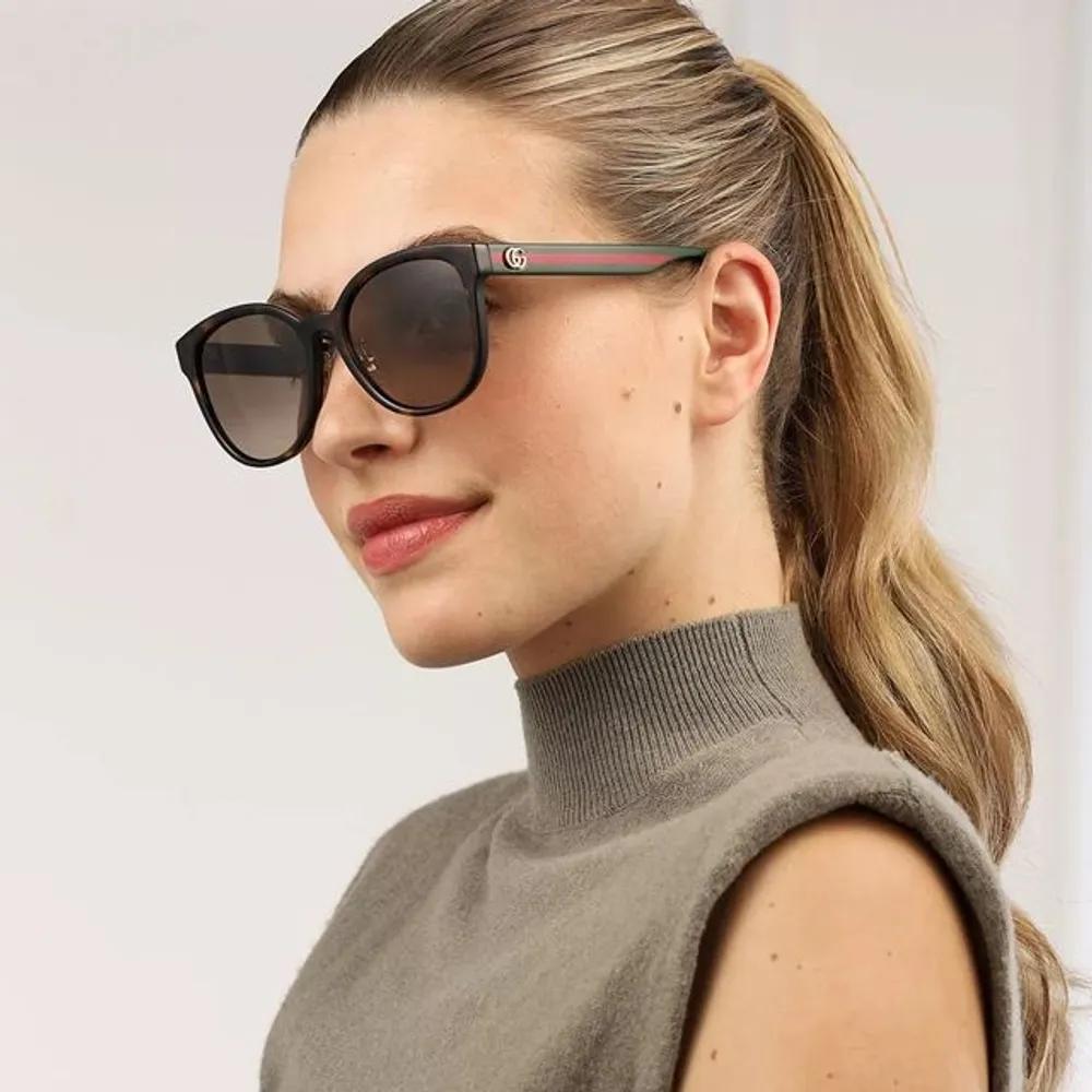 Gucci Sunglasses GG0854SK 003 Fashion Horn-rimmed Square Tri-stripe
Gucci Sunglasses GG0854SK 003 Fashion Horn-rimmed Square Tri-stripe