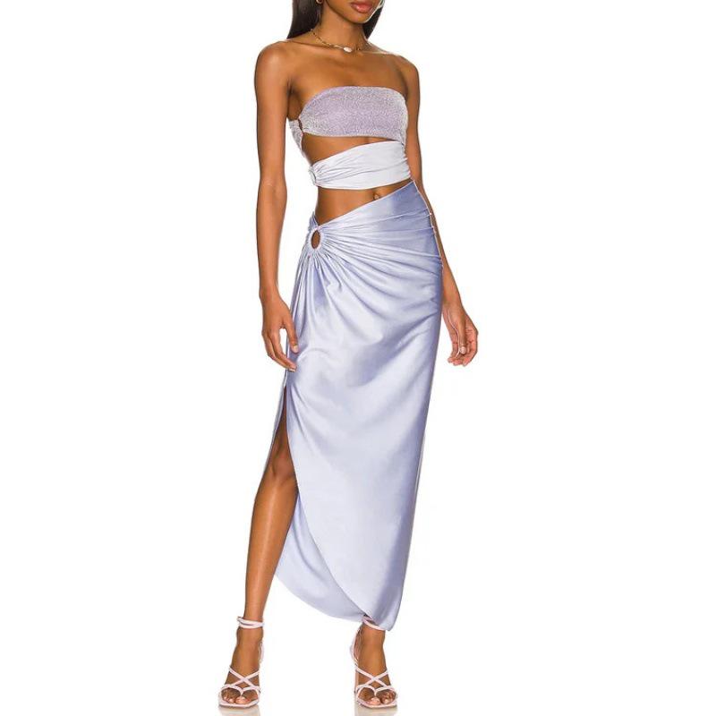 2024 European & American Glamorous Glitter High-End Swimsuit with Wrap Skirt Set One Size
2024 European & American Glamorous Glitter High-End Swimsuit with Wrap Skirt Set One Size