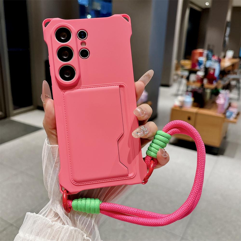 Braided Crossbody Strap Lanyard Phone Case For Samsung Galaxy S26 Ultra S25 Edge S24 S23 S21 FE Plus Card Bag Silicone Cover Galaxy S25
Braided Crossbody Strap Lanyard Phone Case For Samsung Galaxy S26 Ultra S25 Edge S24 S23 S21 FE Plus Card Bag Silicone Cover Galaxy S25