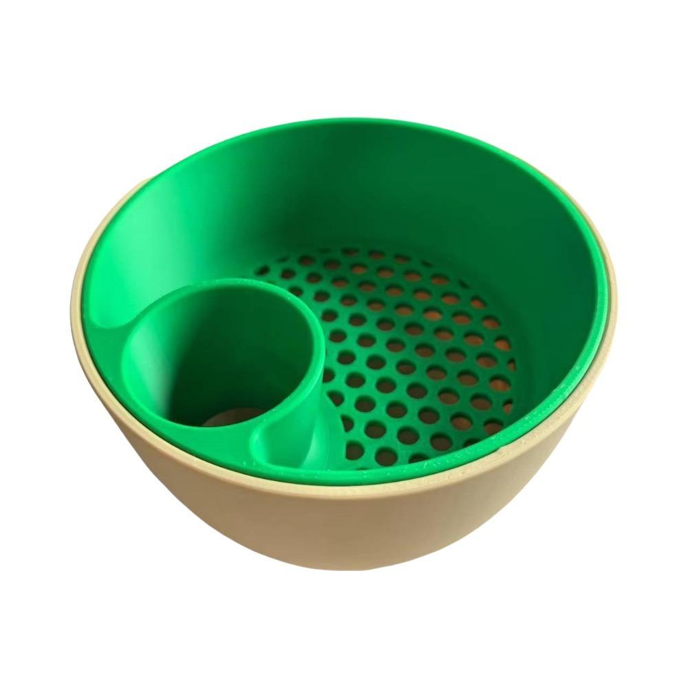 3D Printed Double Nut Bowl Round Berry Strainer Basket Practical Snack Serving Bowl Easy To Clean бежевый/зелёный
3D Printed Double Nut Bowl Round Berry Strainer Basket Practical Snack Serving Bowl Easy To Clean бежевый/зелёный