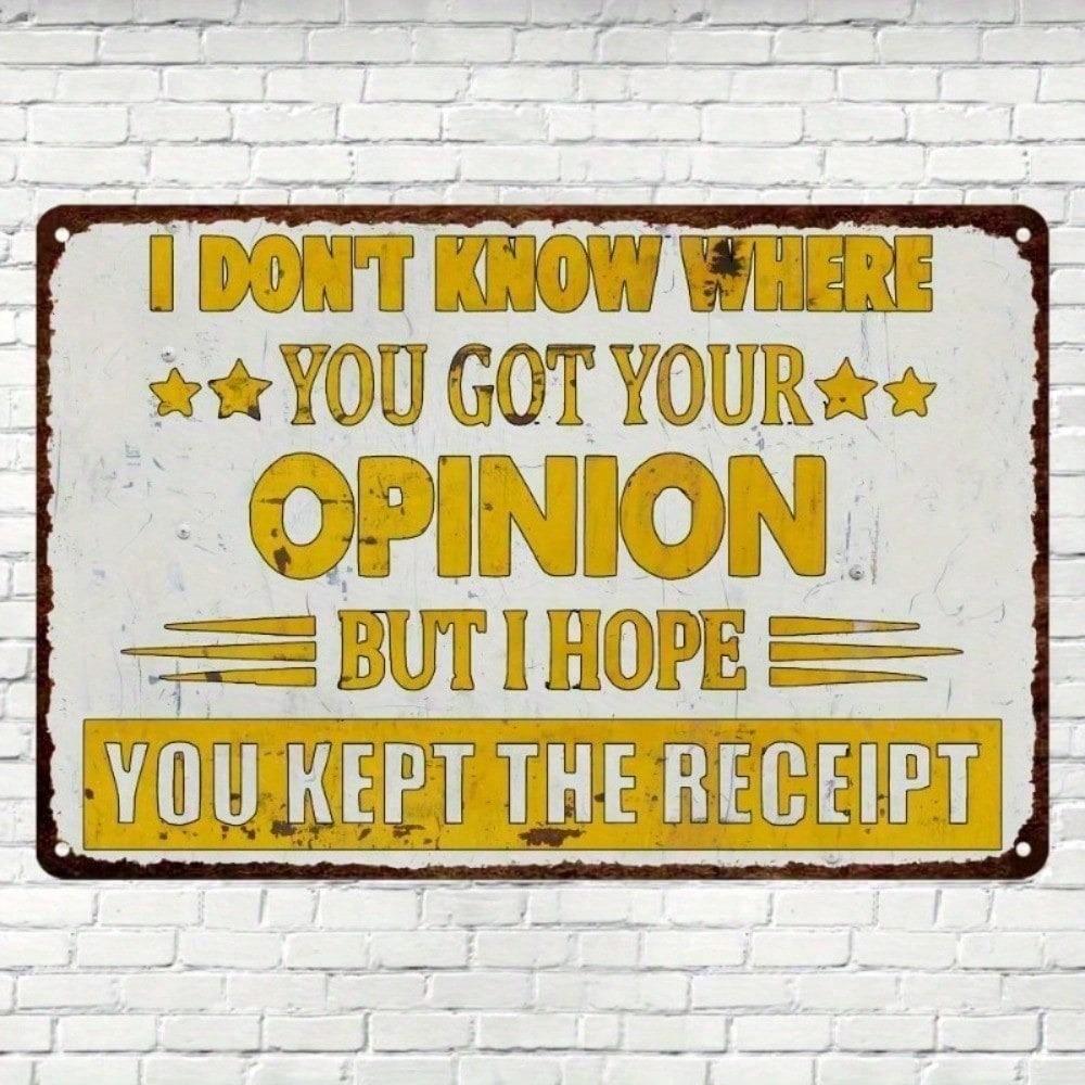 Vintage Metal Tin Sign 8x12 Inch Retro Wall Decor Kitchen Bar Garage Man Cave Funny Quote 20x30cm
Vintage Metal Tin Sign 8x12 Inch Retro Wall Decor Kitchen Bar Garage Man Cave Funny Quote 20x30cm