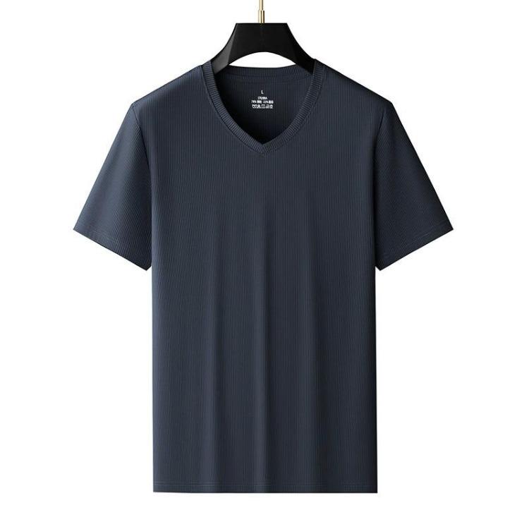 Summer Ice Silk V Neck T Shirt Men Casual Cool Thin Plus Size Solid Color Short Sleeve Top 9XL
Summer Ice Silk V Neck T Shirt Men Casual Cool Thin Plus Size Solid Color Short Sleeve Top 9XL