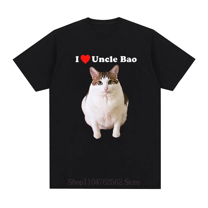 I Love Uncle Bao Cats Print Tshirts for Women Unisex Summer Casual Fashion Funny Loose Streetwear Tops ONeck Short Sleeve Tees 2XL
I Love Uncle Bao Cats Print Tshirts for Women Unisex Summer Casual Fashion Funny Loose Streetwear Tops ONeck Short Sleeve Tees 2XL