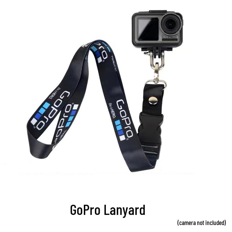 Ремінець для екшн-камери GoPro: Протиугінне кріплення на шию та ремінець на зап ястя для моделей 13-8
Ремінець для екшн-камери GoPro: Протиугінне кріплення на шию та ремінець на зап ястя для моделей 13-8