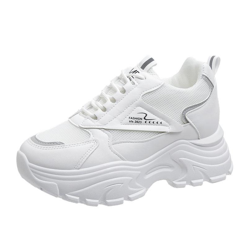 Сітчасті туфлі жіночі 2025 весна та осінь нова корейська версія жіночих спортивних туфель студентські на товстій підошві для збільшення зросту дихаючі татові туфлі жіночі 40 білий
Сітчасті туфлі жіночі 2025 весна та осінь нова корейська версія жіночих спортивних туфель студентські на товстій підошві для збільшення зросту дихаючі татові туфлі жіночі 40 білий