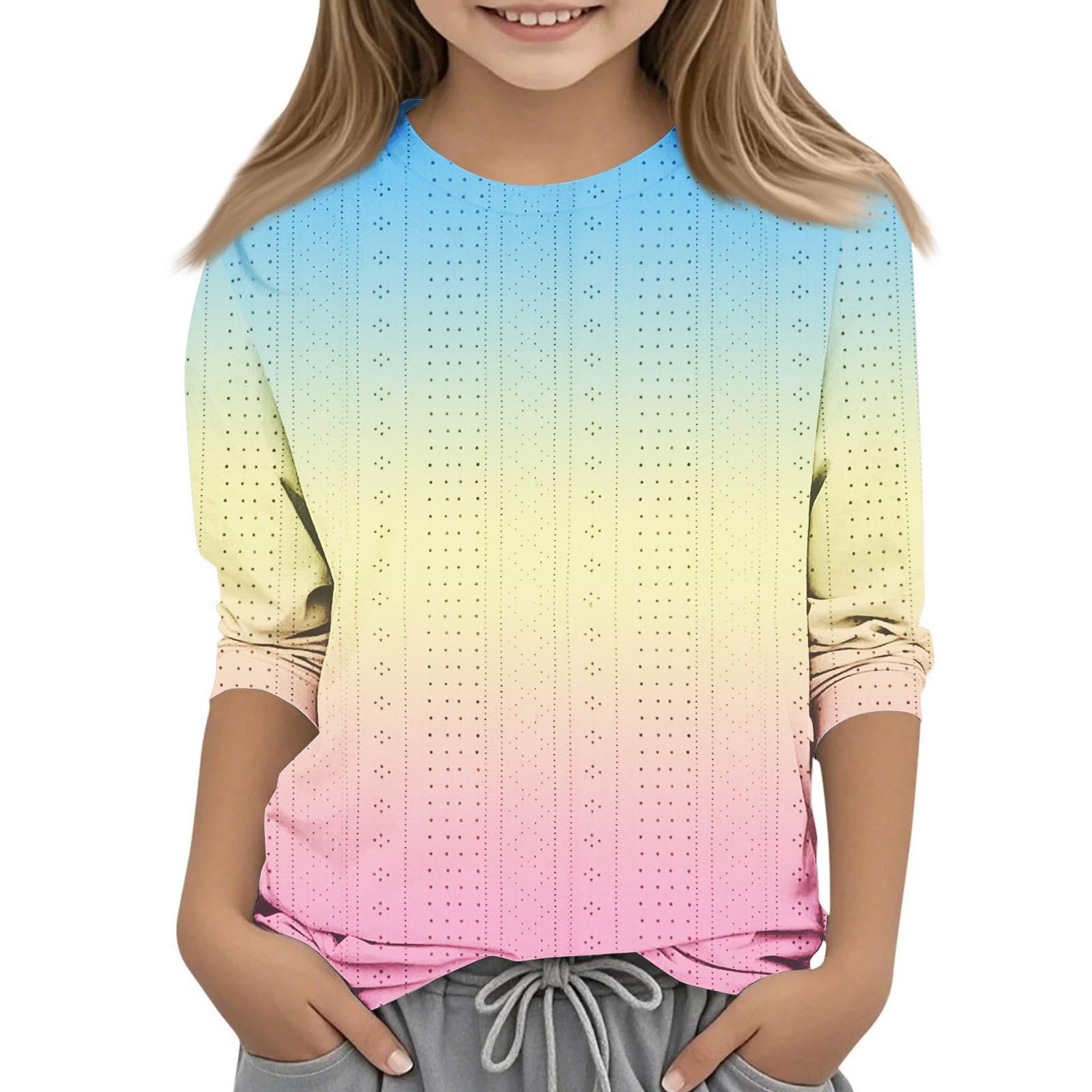 Топы с принтом для девочек 5-16 лет с круглым вырезом и рукавами 3/4 Футболки Модные топы Наряды Футболки 110 бежевый
Топы с принтом для девочек 5-16 лет с круглым вырезом и рукавами 3/4 Футболки Модные топы Наряды Футболки 110 бежевый