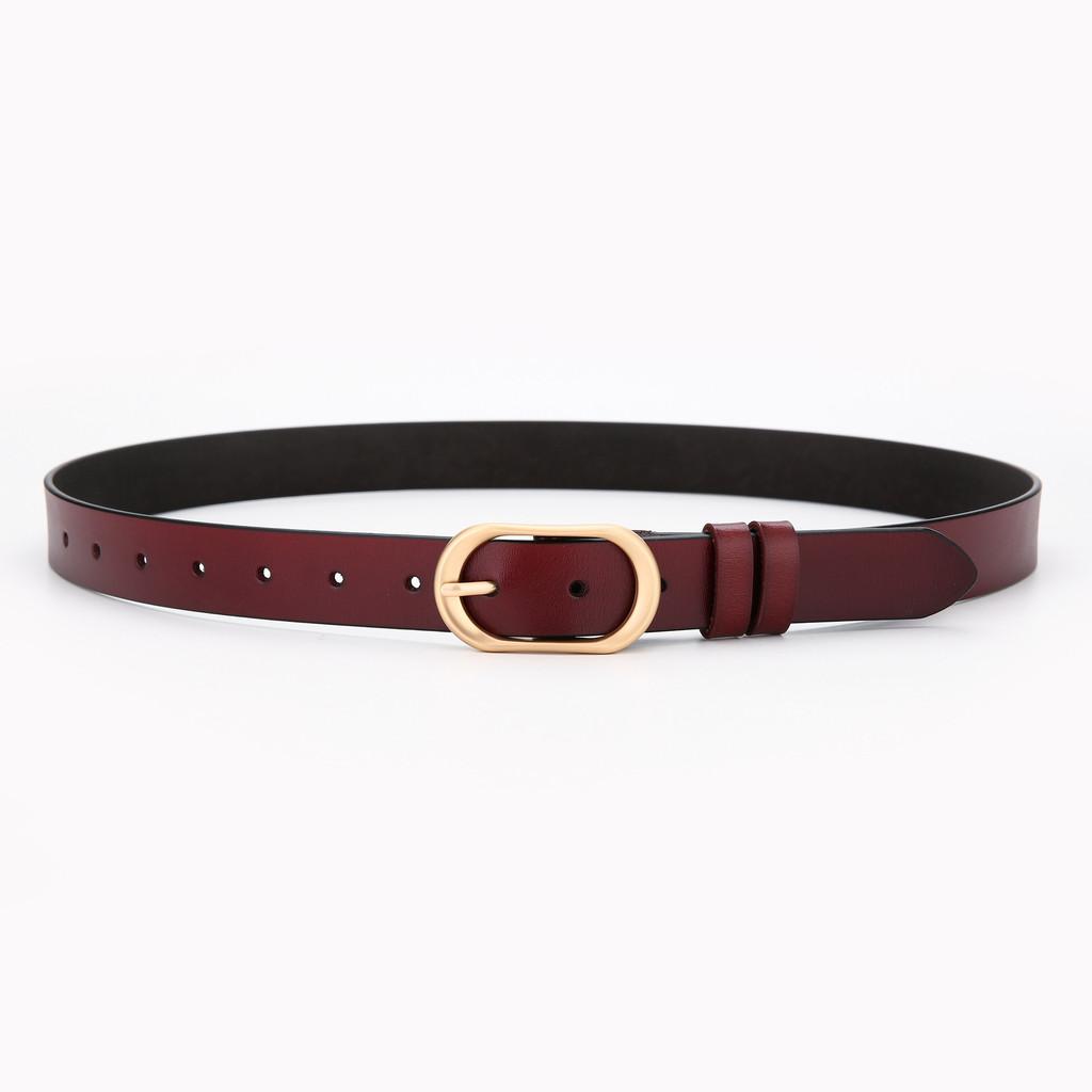 Classic Leather Belt For Women With Alloy Buckle For Casual Fashion And Office Wear 105cm червоний
Classic Leather Belt For Women With Alloy Buckle For Casual Fashion And Office Wear 105cm червоний