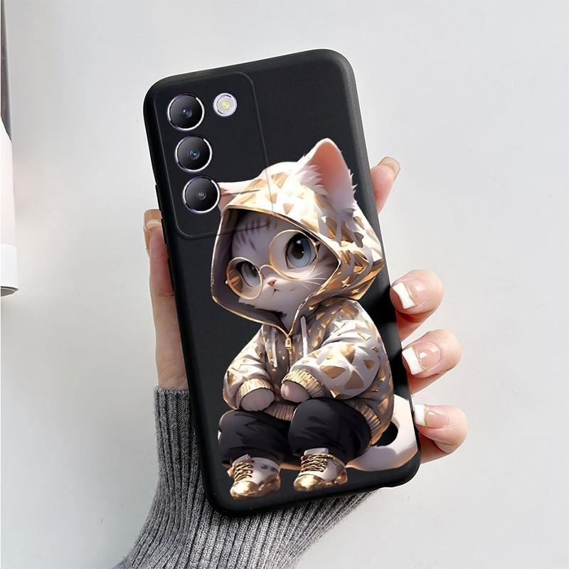 For Vivo Y100 4G Case 6.67 Fashion Butterfly Astronaut Silicone Soft Back Cover For Vivo Y100 V2327 V30 Lite V40 SE 5G Coque Vivo V30 Lite 4G
For Vivo Y100 4G Case 6.67 Fashion Butterfly Astronaut Silicone Soft Back Cover For Vivo Y100 V2327 V30 Lite V40 SE 5G Coque Vivo V30 Lite 4G