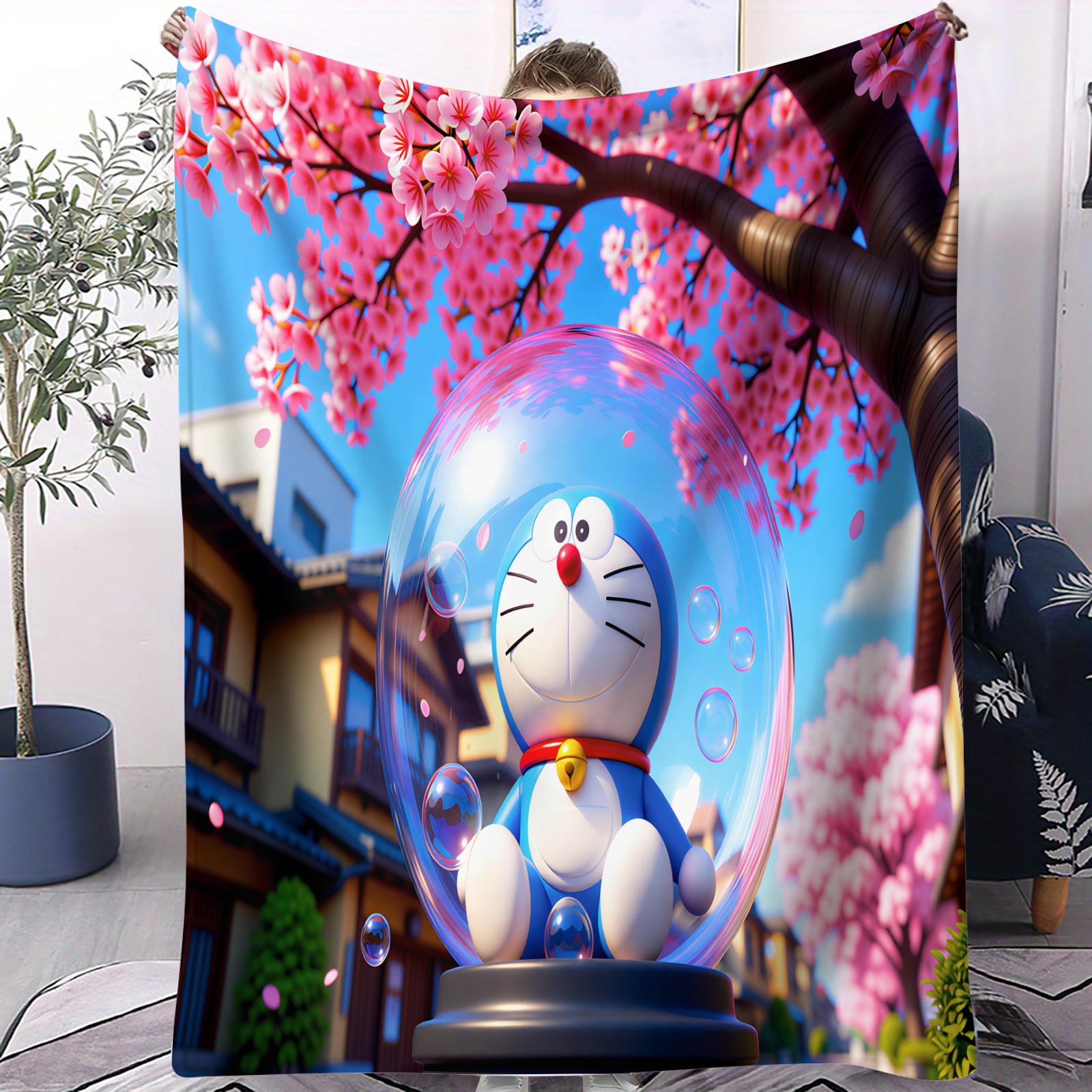 Doraemon Japanese Anime Small Cover Blanket Plush Cozy Sofa Throw Blanket Novelty Warm All Season Blanket For Dorm Bedroom Gift 70x100cm
Doraemon Japanese Anime Small Cover Blanket Plush Cozy Sofa Throw Blanket Novelty Warm All Season Blanket For Dorm Bedroom Gift 70x100cm