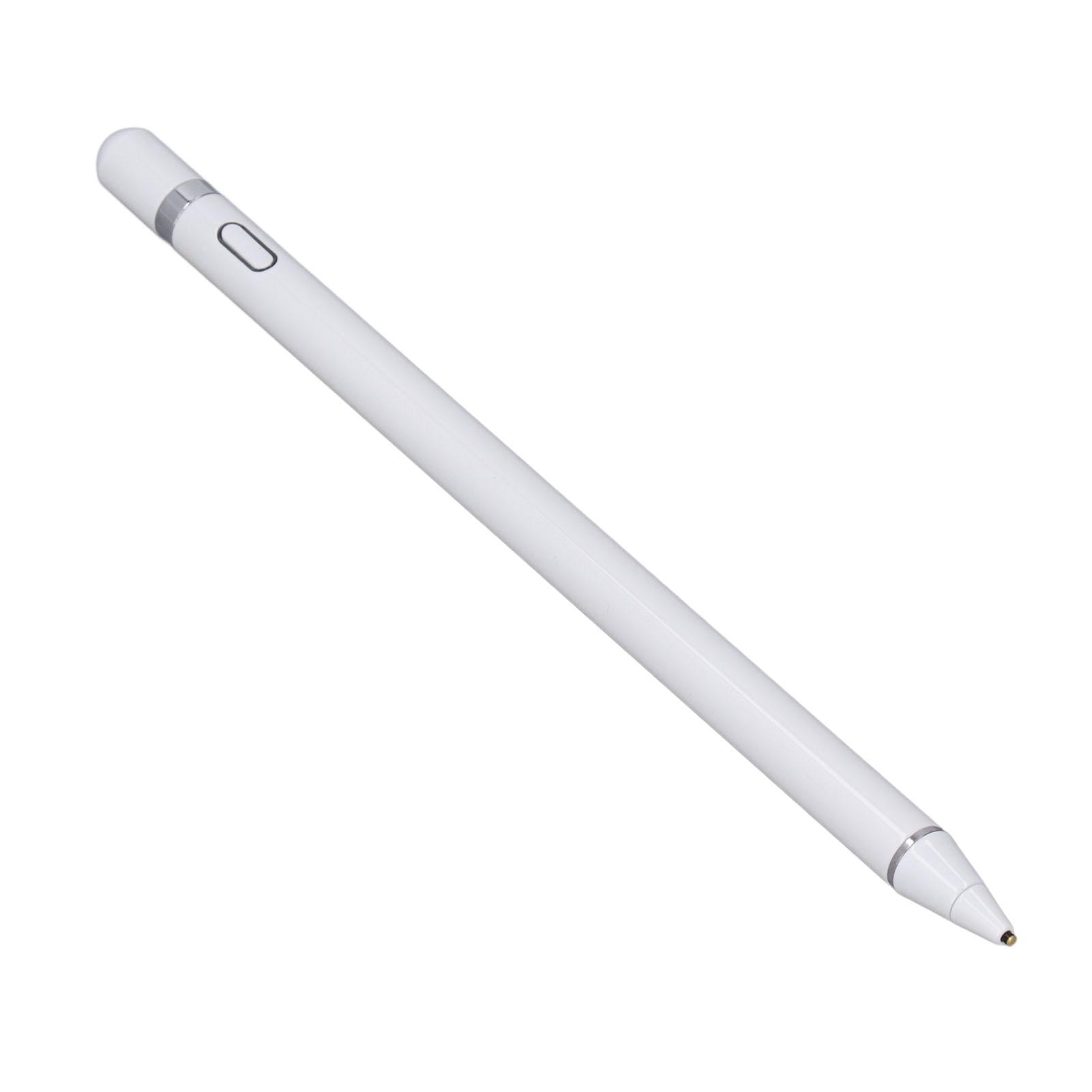Active Capacitive Pen Aluminum Fine Point Universal Touch Screen Pen Active Pencil for IOS for Android Tablets білий
Active Capacitive Pen Aluminum Fine Point Universal Touch Screen Pen Active Pencil for IOS for Android Tablets білий