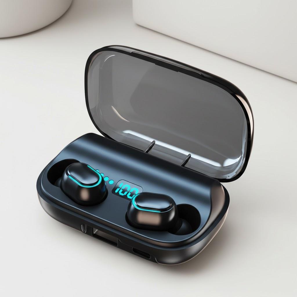 Bluetooth 50 True Wireless Stereo Earphones with Noise Cancellation Touch Control and Digital Display for Sports чорний
Bluetooth 50 True Wireless Stereo Earphones with Noise Cancellation Touch Control and Digital Display for Sports чорний