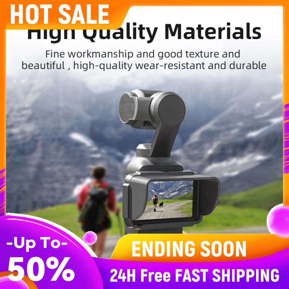 Sunshade Hood Quickly Release Lightweight Screen Shade Light Shielding Screen Sunhood Camera Accessories for Osmo Pocket 3 China Mainland
Sunshade Hood Quickly Release Lightweight Screen Shade Light Shielding Screen Sunhood Camera Accessories for Osmo Pocket 3 China Mainland