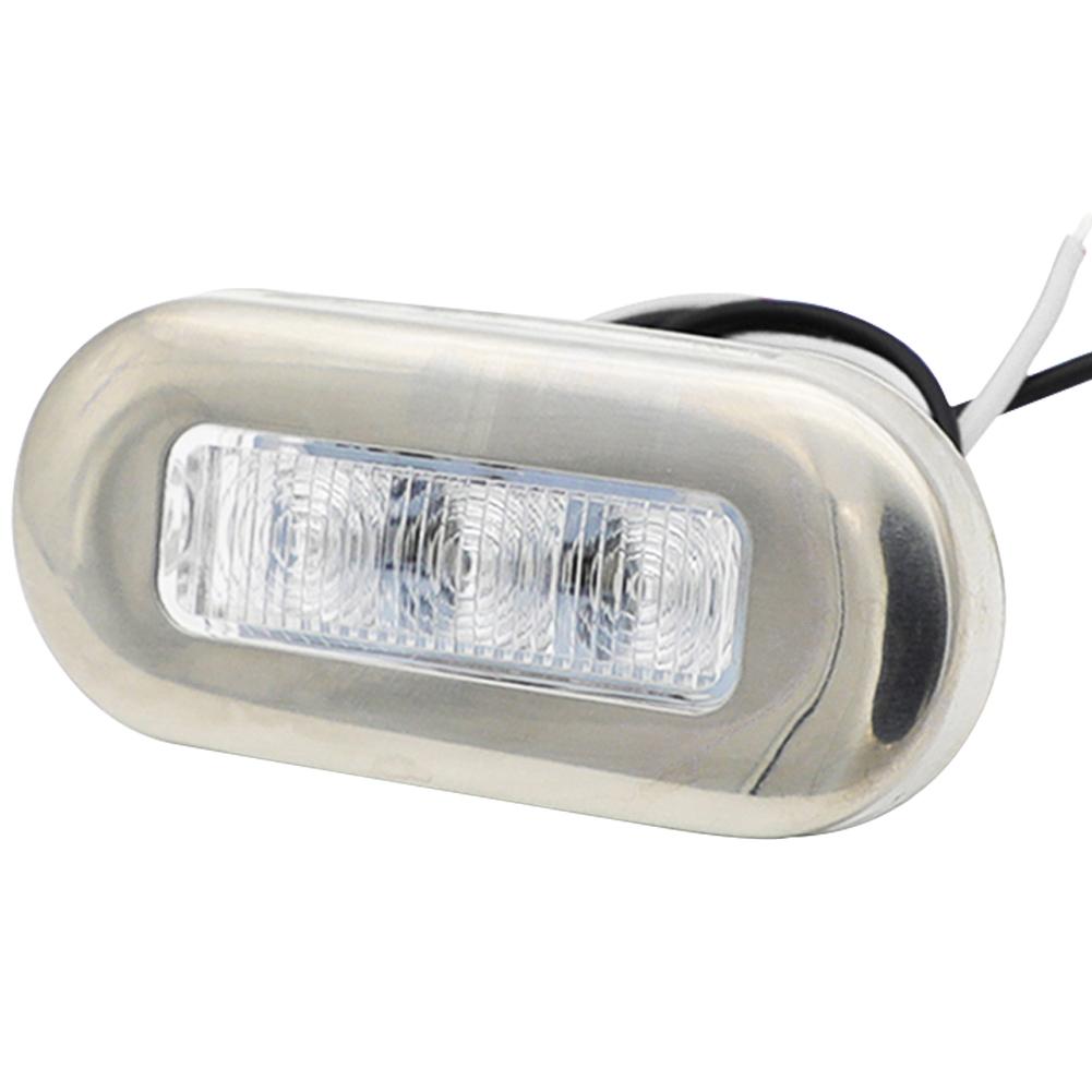 Светодиодная подсветка салона Водонепроницаемая Морская Лодочная Транцевая Светодиодная Кормовая Подсветка Лестничная Палубная Транцевая Подсветка Лодочный Индикатор для Яхты Морской белый