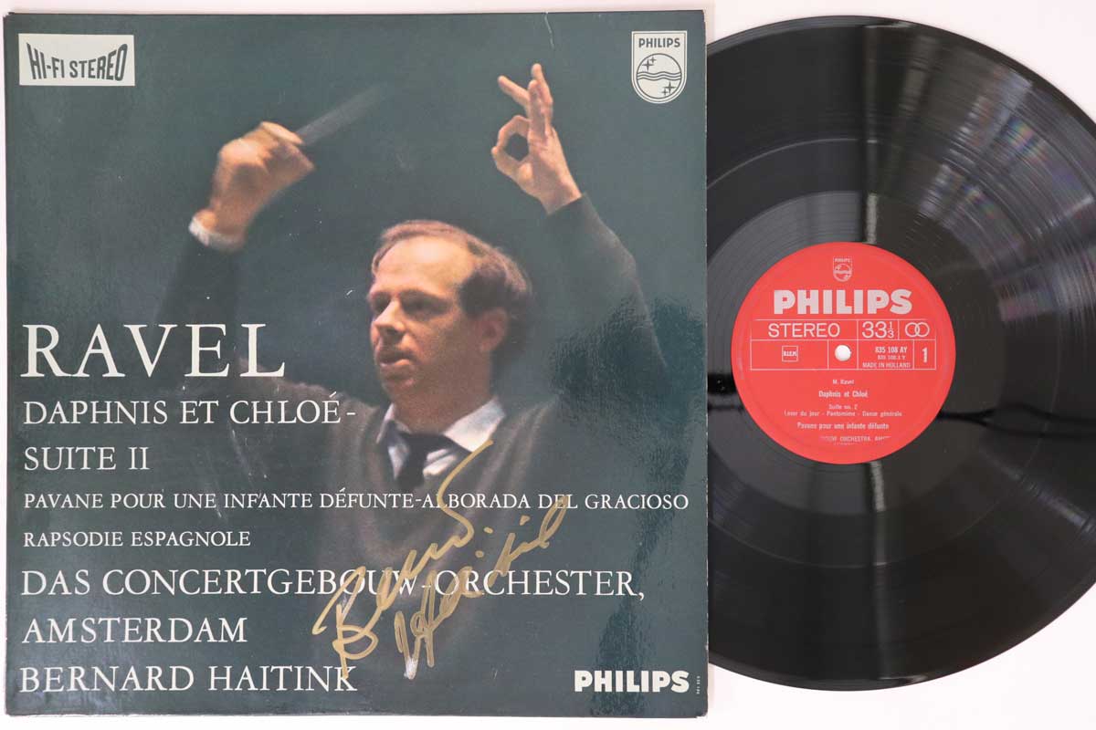 LP Record BERNARD HAITINK CONCERTGEBOUWORKES Maurice Ravel Daphnis Et Chloe sui 835108AY PHILIPS Europe Classical Used
LP Record BERNARD HAITINK CONCERTGEBOUWORKES Maurice Ravel Daphnis Et Chloe sui 835108AY PHILIPS Europe Classical Used