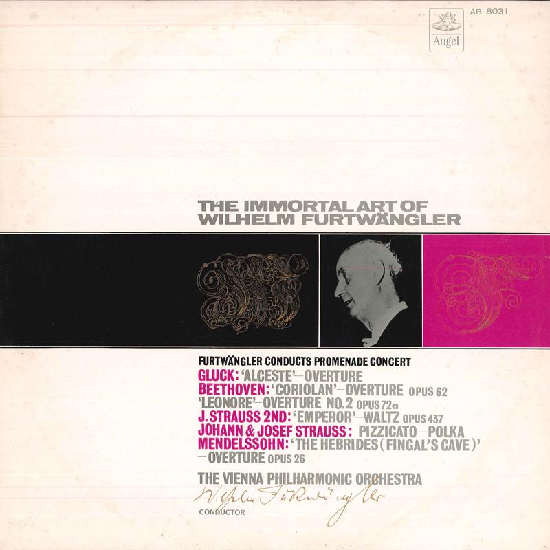 LP Record WILHELM FURTWANGLER(COND.)/VIENNA P - The Immortal Art Of Wilhelm Furtwan AB8031 TOSHIBA 1968 Japan Classical Used
LP Record WILHELM FURTWANGLER(COND.)/VIENNA P - The Immortal Art Of Wilhelm Furtwan AB8031 TOSHIBA 1968 Japan Classical Used