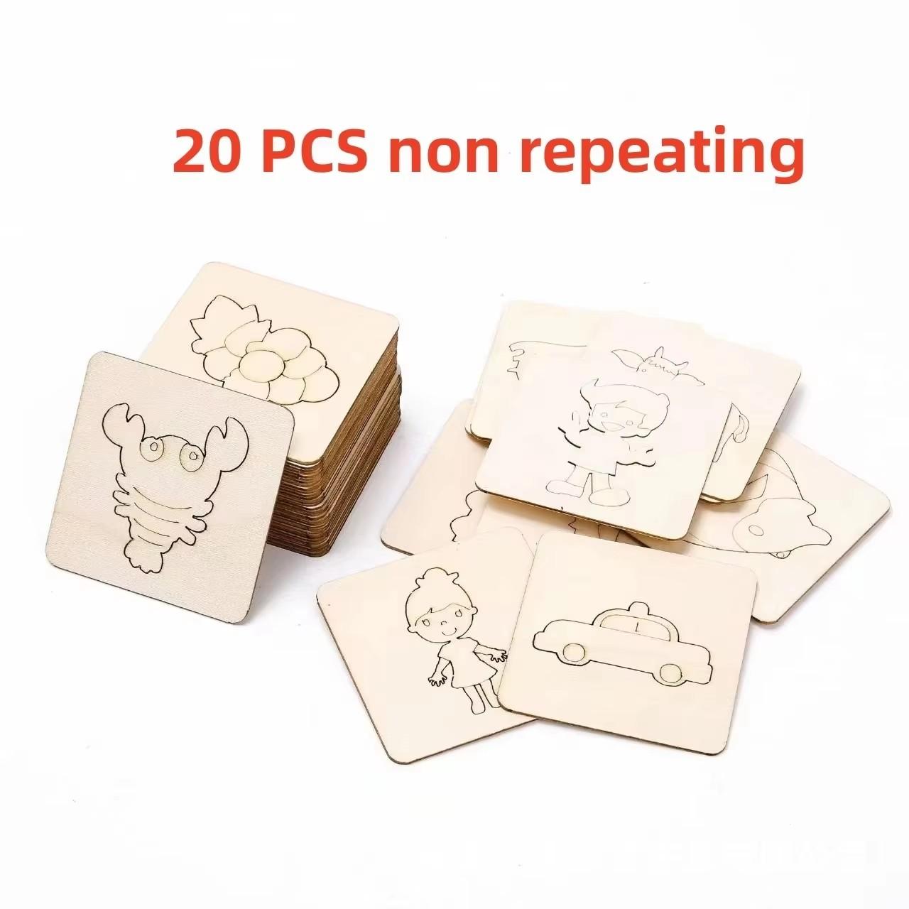 20pcs Montessori Kids Drawing Toys Wooden DIY Painting Stencils Educational Craft Puzzle Learning Toys for Kids Boys Girls Birth
20pcs Montessori Kids Drawing Toys Wooden DIY Painting Stencils Educational Craft Puzzle Learning Toys for Kids Boys Girls Birth