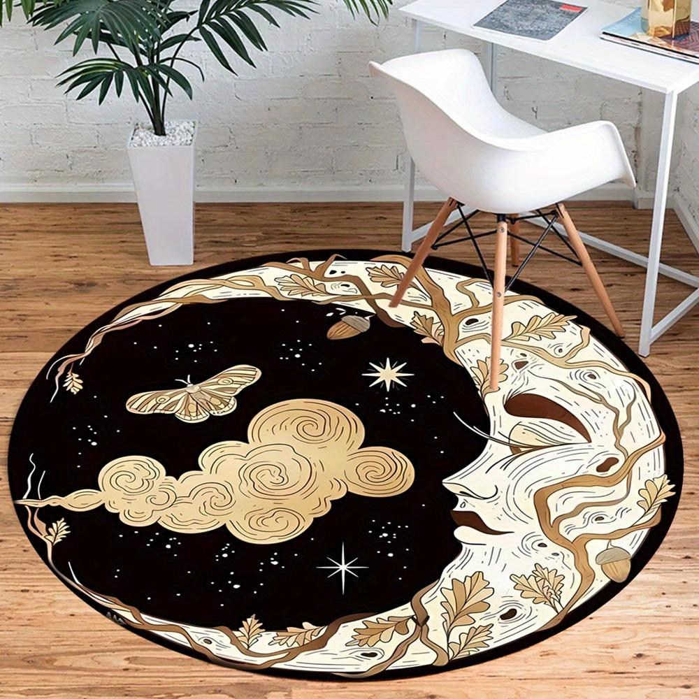 1pc Retro 7669272931 Pattern Round Floor Mat, Non-slip for Living Room Bedroom Chair Carpets Home Decor Gifts, Home Decor Room Decor Outdoor 80cm by 80cm
1pc Retro 7669272931 Pattern Round Floor Mat, Non-slip for Living Room Bedroom Chair Carpets Home Decor Gifts, Home Decor Room Decor Outdoor 80cm by 80cm