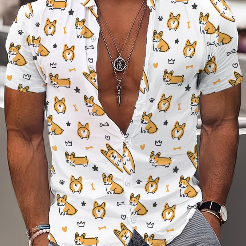 Men s short-sleeved casual summer top, ideal for vacation wear and outdoor activities M
Men s short-sleeved casual summer top, ideal for vacation wear and outdoor activities M