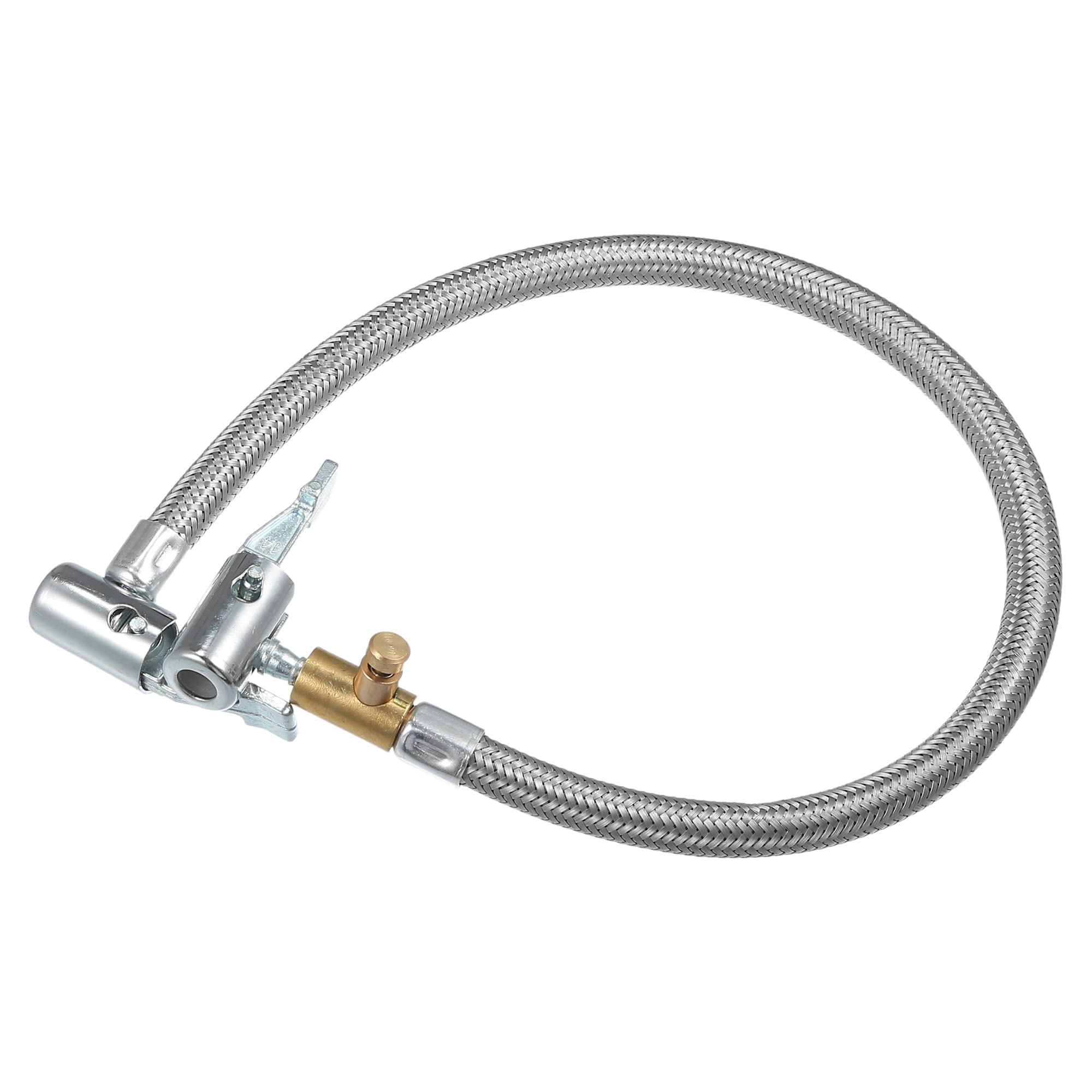 X AUTOHAUX Удлинительный шланг для накачивания шин Шланг для воздушного насоса Пневморазъем для шин Патрон с фиксатором 40cm серебряный
X AUTOHAUX Удлинительный шланг для накачивания шин Шланг для воздушного насоса Пневморазъем для шин Патрон с фиксатором 40cm серебряный