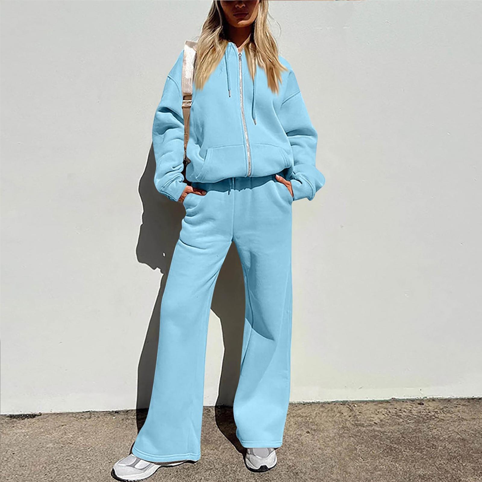 Женский модный повседневный однотонный свободный спортивный спортивный костюм с капюшоном для бега XL синий
Женский модный повседневный однотонный свободный спортивный спортивный костюм с капюшоном для бега XL синий