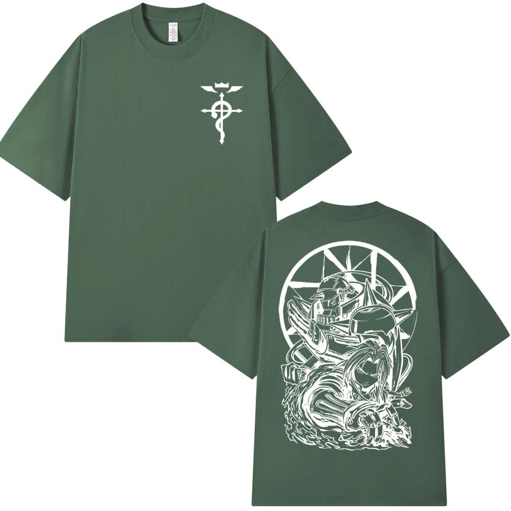Anime Fullmetal Alchemist Edward Elric Alphonse Elric T-shirts Unisex Women Clothing Fashion Short Sleeve Oversized T Shirts Tops 4XL
Anime Fullmetal Alchemist Edward Elric Alphonse Elric T-shirts Unisex Women Clothing Fashion Short Sleeve Oversized T Shirts Tops 4XL