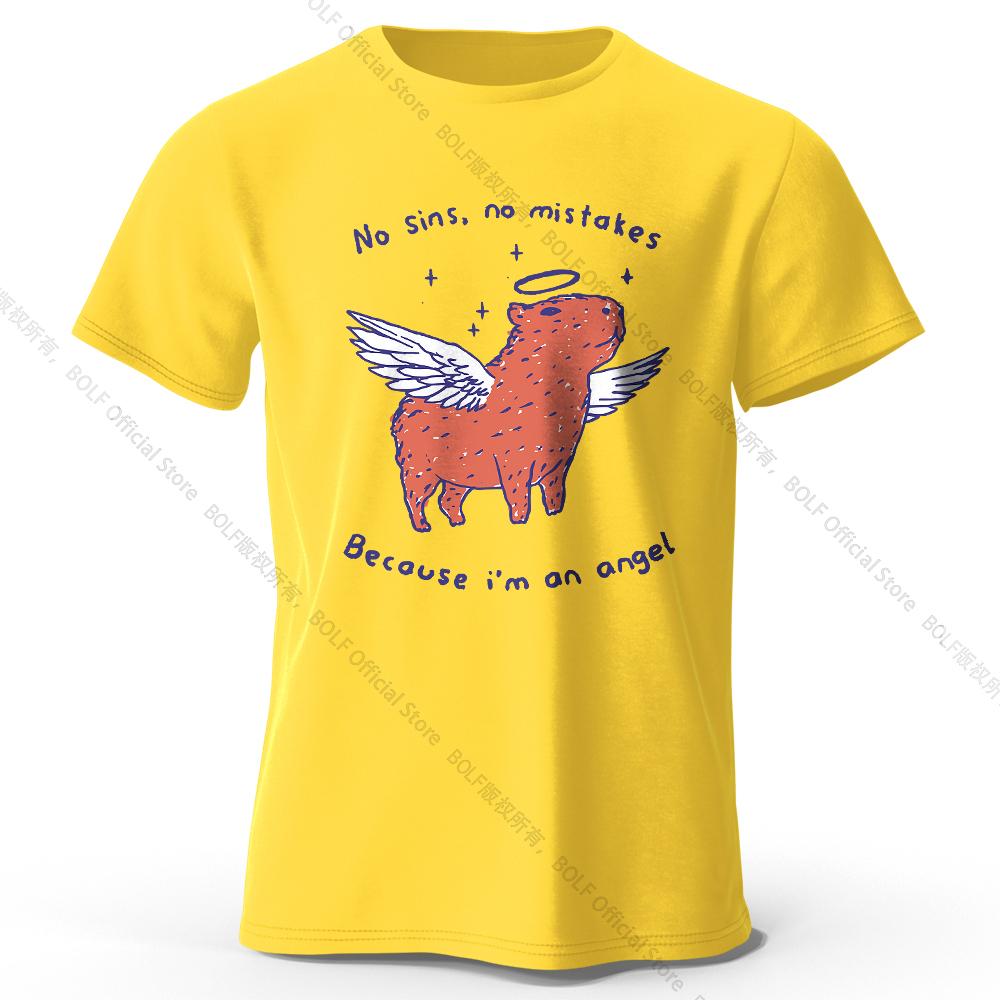 Мужская футболка с принтом «Я ангел», 100% хлопок, свободные футболки с графическим слоганом для женщин, летние топы, городская уличная одежда XXXL жёлтый
Мужская футболка с принтом «Я ангел», 100% хлопок, свободные футболки с графическим слоганом для женщин, летние топы, городская уличная одежда XXXL жёлтый