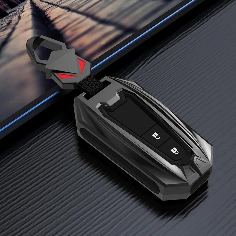Alloy Car Key Case 2 4 5 Buttons Smart Keyless Entry Remote Control Protector Cover For Daihatsu Tanto Rocky For Toyota Raize
Alloy Car Key Case 2 4 5 Buttons Smart Keyless Entry Remote Control Protector Cover For Daihatsu Tanto Rocky For Toyota Raize