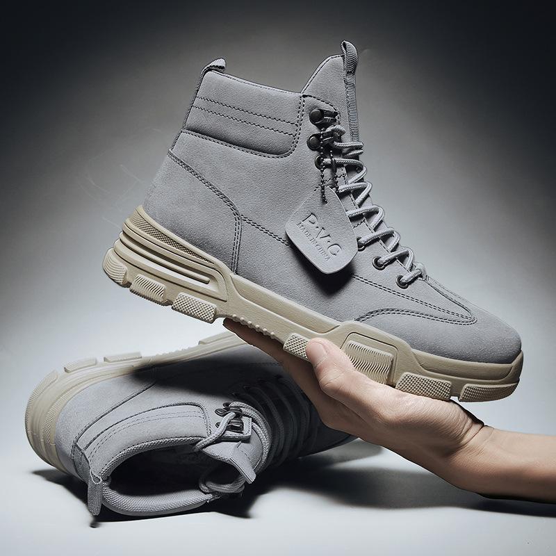 Модные новые мужские ботинки из искусственной кожи, водонепроницаемые ботинки на шнуровке, мужские зимние легкие ботинки до щиколотки, мужские зимние повседневные нескользящие ботинки 44 серый
Модные новые мужские ботинки из искусственной кожи, водонепроницаемые ботинки на шнуровке, мужские зимние легкие ботинки до щиколотки, мужские зимние повседневные нескользящие ботинки 44 серый