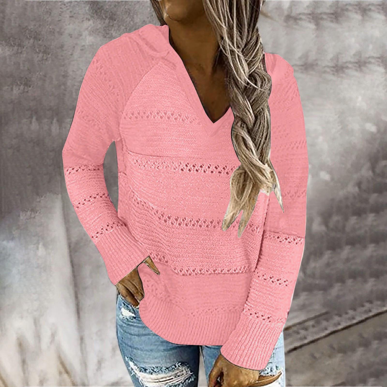 Fashion Women Casual Solid Long Sleeves Hooded Sweater Blouse Tops M рожевий
Fashion Women Casual Solid Long Sleeves Hooded Sweater Blouse Tops M рожевий