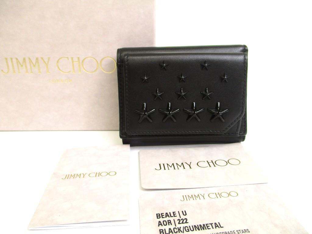 Автентичний чорний шкіряний гаманець Jimmy Choo Stars Trifold, компактний гаманець BEALE AOR #a715, відновлений
Автентичний чорний шкіряний гаманець Jimmy Choo Stars Trifold, компактний гаманець BEALE AOR #a715, відновлений