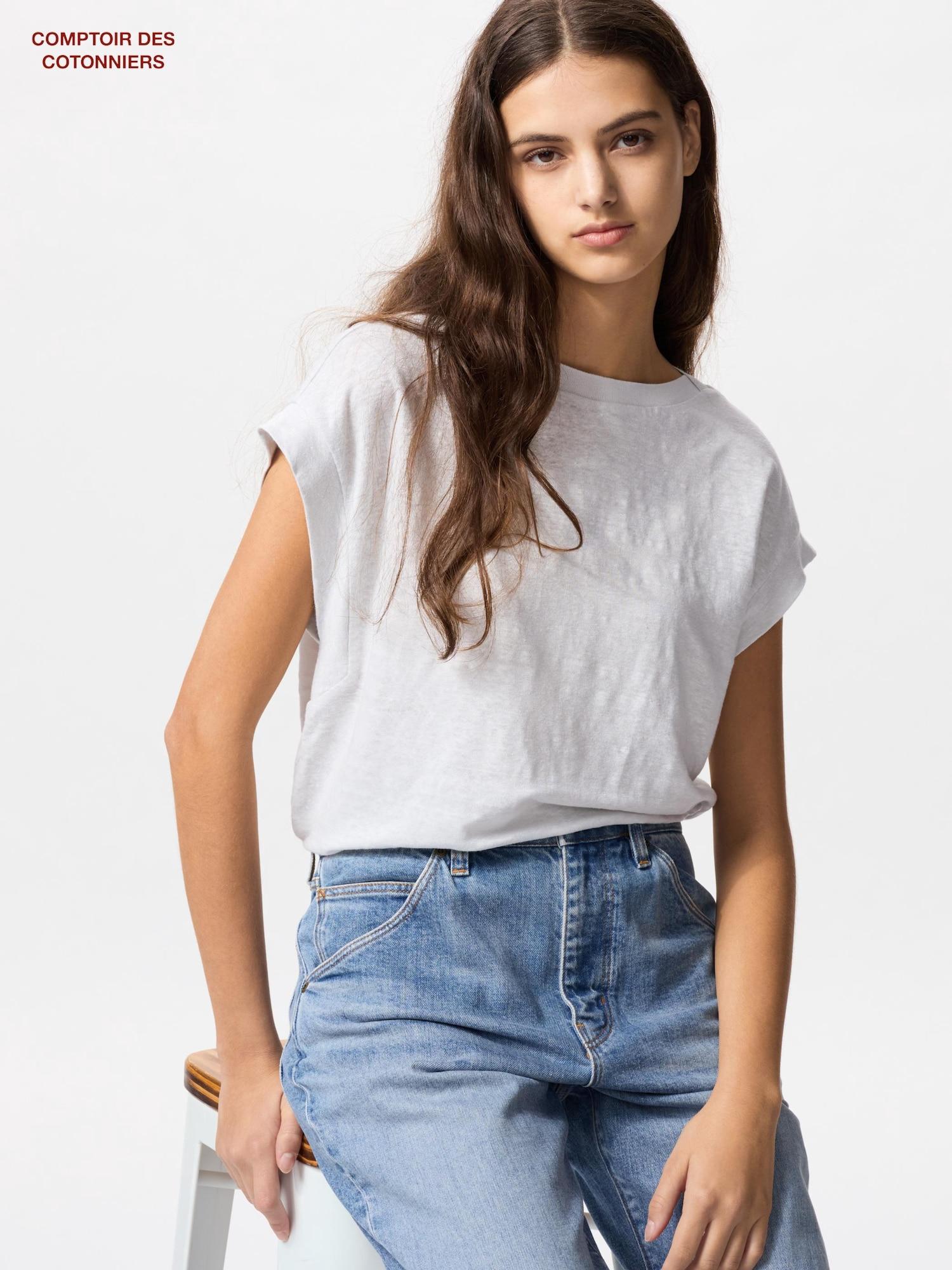 Uniqlo Japan Linen French Sleeve Relaxed Fit Tee 02 LIGHT GRAY/XL
Uniqlo Japan Linen French Sleeve Relaxed Fit Tee 02 LIGHT GRAY/XL