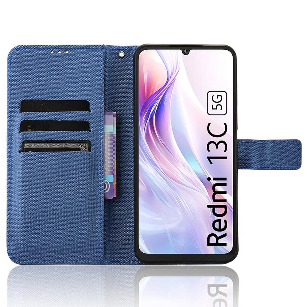 For Xiaomi Redmi 13C 5G/13R 5G/Poco M6 5G Wallet Case Leather Flip Folio Shockproof Phone Cover Blue
For Xiaomi Redmi 13C 5G/13R 5G/Poco M6 5G Wallet Case Leather Flip Folio Shockproof Phone Cover Blue