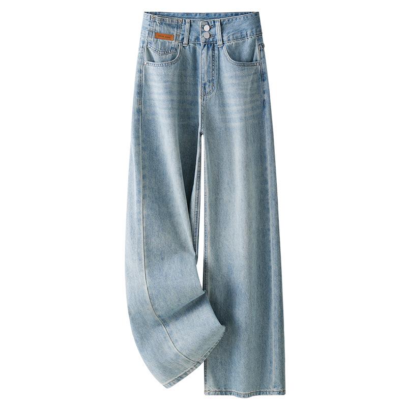 Women s Light Jeans 2025 Slim-Fit Straight-Leg High-Waisted Wide-Leg Petite Pants for Spring/Summer L
Women s Light Jeans 2025 Slim-Fit Straight-Leg High-Waisted Wide-Leg Petite Pants for Spring/Summer L