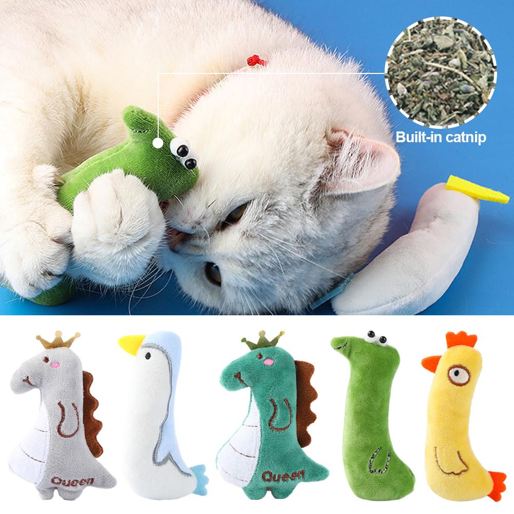 Cute Animal Shape Catnip Cats Toy Kitten Dinosaur Teeth Chewing Biting Plush Toys Cat Plush Thumb Pillow Pet Accessories Gray Dinosaur
Cute Animal Shape Catnip Cats Toy Kitten Dinosaur Teeth Chewing Biting Plush Toys Cat Plush Thumb Pillow Pet Accessories Gray Dinosaur