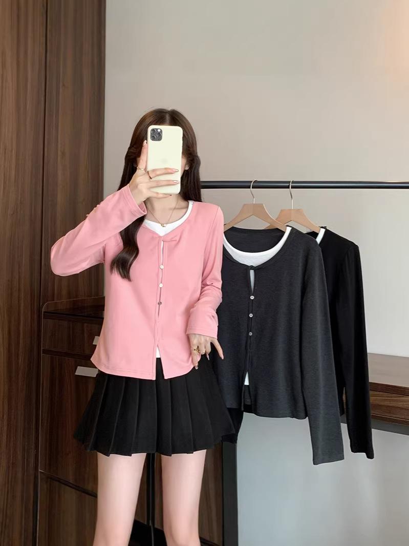 2026 Spring Plus Size Women s Color Block Two-Piece Long Sleeve Top XXL
2026 Spring Plus Size Women s Color Block Two-Piece Long Sleeve Top XXL