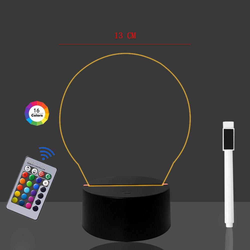 3D ночник USB зарядка креативное украшение подарок мультфильм DIY прозрачная доска для сообщений ночник памятка акриловый свет 7 colors&USB Plug синий
3D ночник USB зарядка креативное украшение подарок мультфильм DIY прозрачная доска для сообщений ночник памятка акриловый свет 7 colors&USB Plug синий