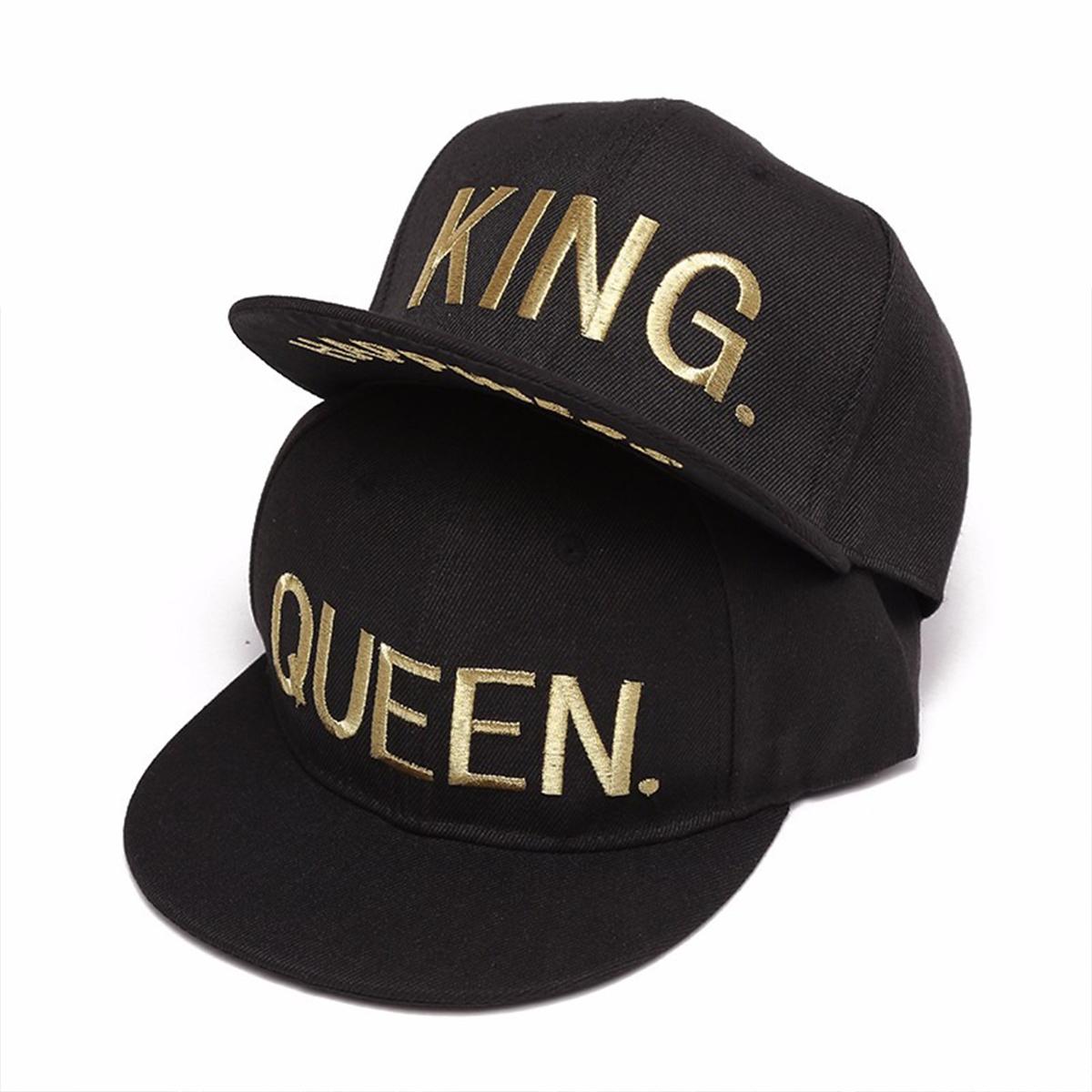 Unisex KING QUEEN Golden Thread Embroidery Hip-hop Hats Spring Autumn Outdoor Adjustable Casual Baseball Caps Sunscreen Hat
Unisex KING QUEEN Golden Thread Embroidery Hip-hop Hats Spring Autumn Outdoor Adjustable Casual Baseball Caps Sunscreen Hat
