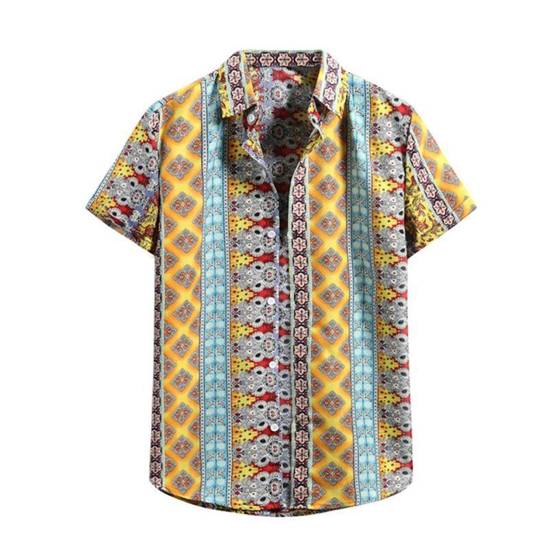 Мужская рубашка с принтом, с коротким рукавом Мужская рубашка с коротким рукавом и принтом Yellow XL
Мужская рубашка с принтом, с коротким рукавом Мужская рубашка с коротким рукавом и принтом Yellow XL