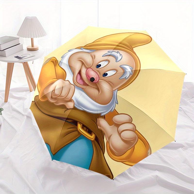 Sneezy Fashion Umbrella, Automatic Opening and Closing Cartoon Design, Iron Ribs and Handle, 8 Ribs, Suitable for All Occasions and Travel07
Sneezy Fashion Umbrella, Automatic Opening and Closing Cartoon Design, Iron Ribs and Handle, 8 Ribs, Suitable for All Occasions and Travel07