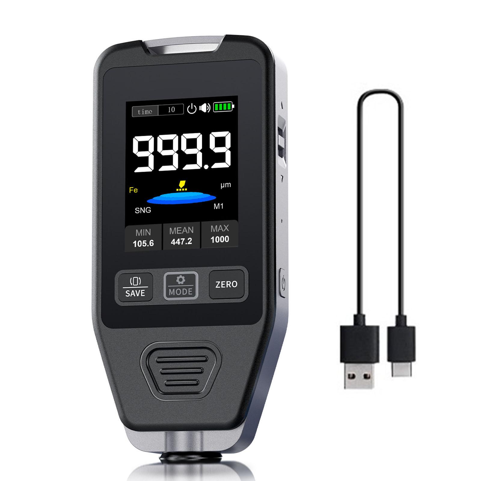 Высокоточный автомобильный толщиномер краски Портативный тестер толщины краски для точных измерений покрытия
Высокоточный автомобильный толщиномер краски Портативный тестер толщины краски для точных измерений покрытия