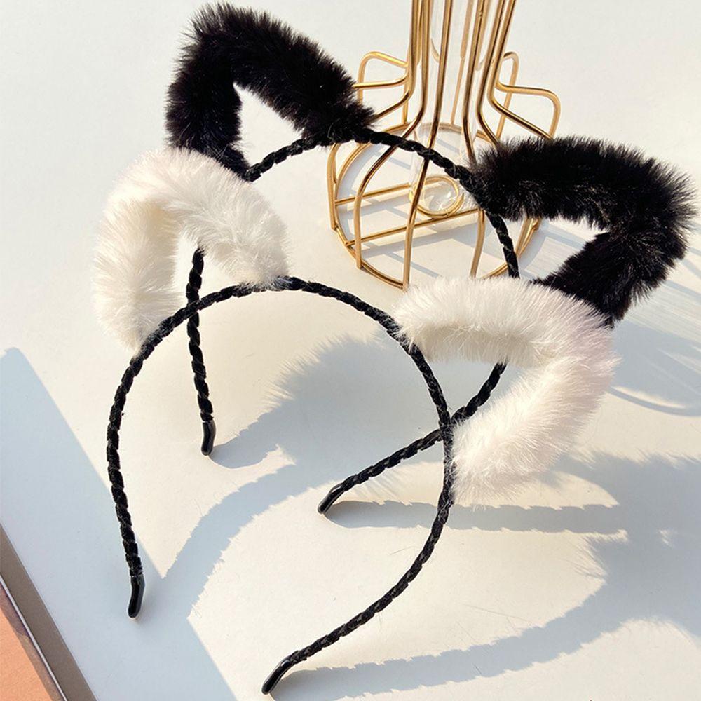 Ears Hair Hoop Headdress Wash Face Women accessories Korea Style Headband Make up Plush Hair Band білий
Ears Hair Hoop Headdress Wash Face Women accessories Korea Style Headband Make up Plush Hair Band білий
