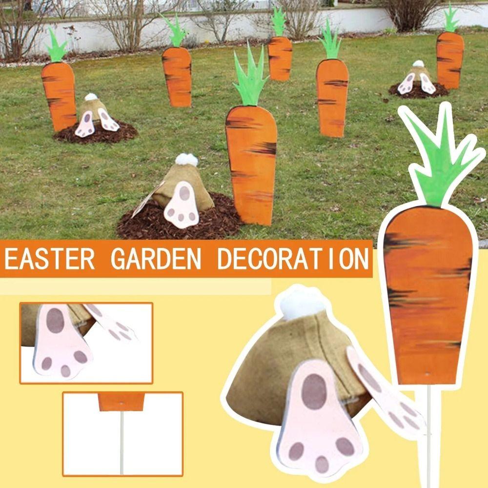 Creative Garden Statues Carrot Yard Ornaments Easter Bunnies Figurine Ornaments Patio/Plant
Creative Garden Statues Carrot Yard Ornaments Easter Bunnies Figurine Ornaments Patio/Plant