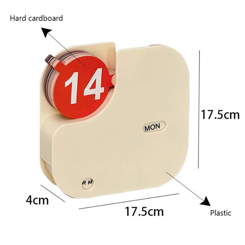 Ins Creative Flippable Calendar Rotatable Desk Calendar Art Crafts Ornaments Office Livingroom Home Decoration Accessories бежевий
Ins Creative Flippable Calendar Rotatable Desk Calendar Art Crafts Ornaments Office Livingroom Home Decoration Accessories бежевий