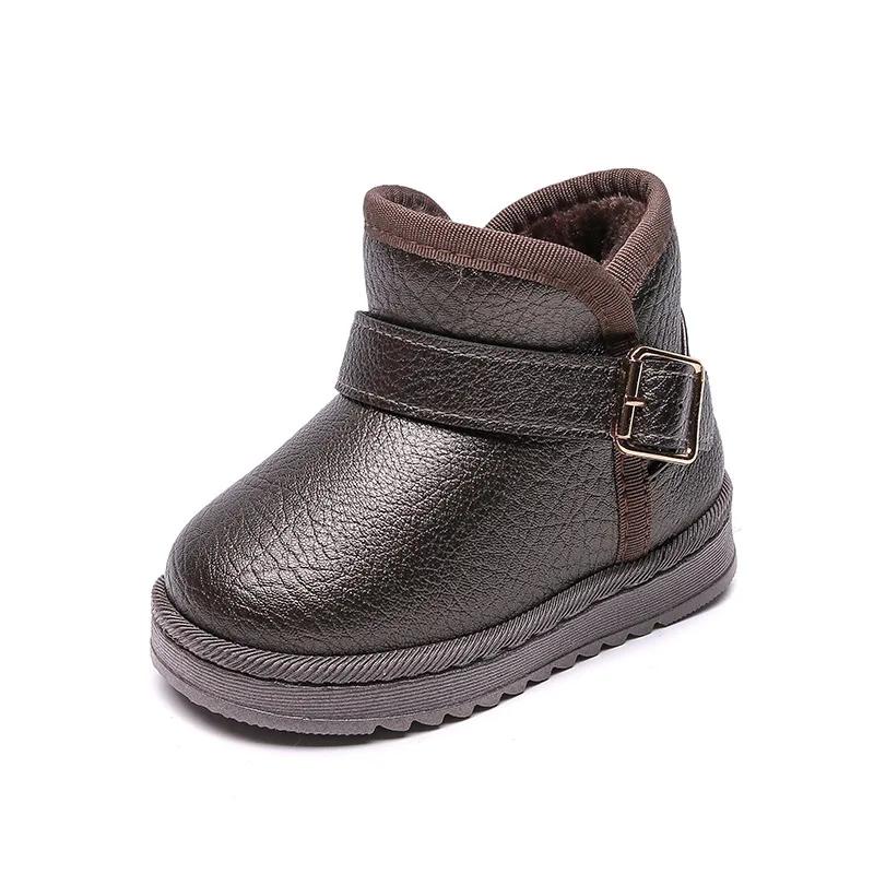 Latest Anti-skid Kids Snow Boots Super Thick Plush Children Winter Boots Fashion Ankle Strape Platform Shoes Child I07119 21 коричневый
Latest Anti-skid Kids Snow Boots Super Thick Plush Children Winter Boots Fashion Ankle Strape Platform Shoes Child I07119 21 коричневый