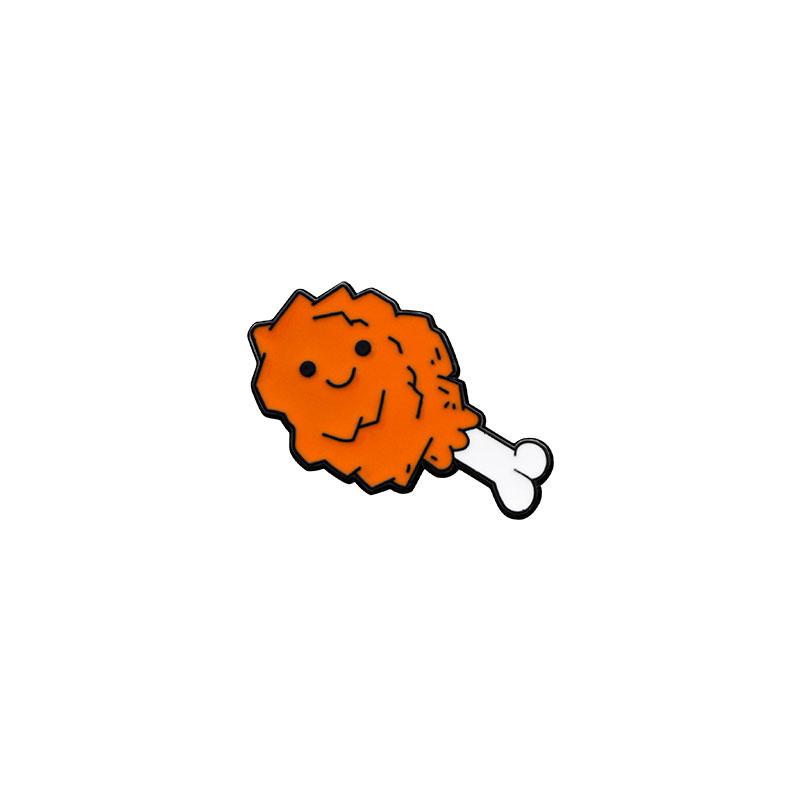 Cute Fried Chicken Leg Figure Enamel Brooches Food Pins For Backpack Bag Dress Badge Jewelry Item
Cute Fried Chicken Leg Figure Enamel Brooches Food Pins For Backpack Bag Dress Badge Jewelry Item