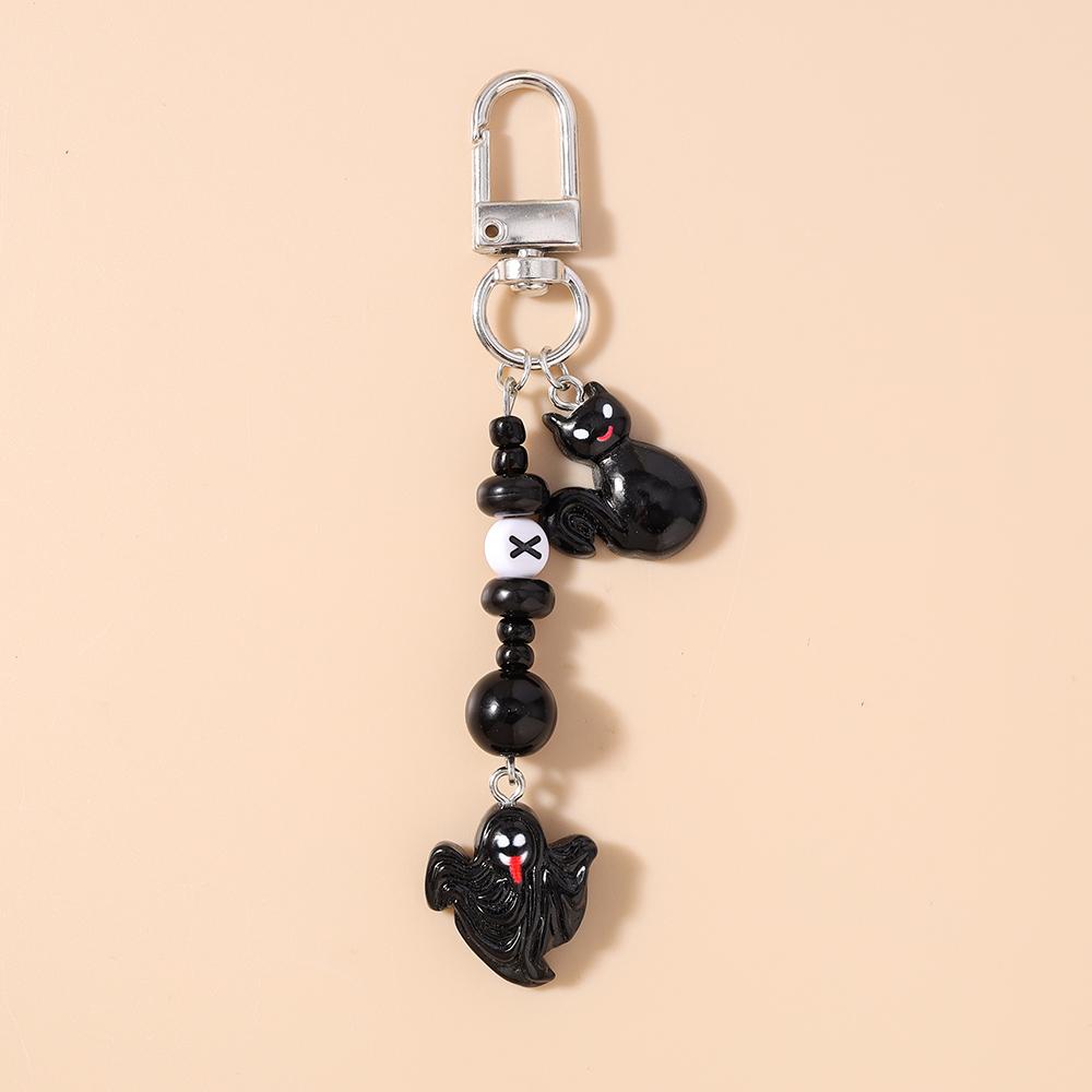 New Halloween Castle Ghost Keychain Black Cat Key Ring Pendants for Women Girls Handbag Charms DIY Key Chain Jewelry Gift
New Halloween Castle Ghost Keychain Black Cat Key Ring Pendants for Women Girls Handbag Charms DIY Key Chain Jewelry Gift